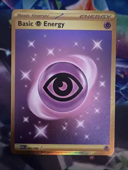 Basic Psychic Energy 207/165 Hyper Rare Gold Scarlet & Violet 151 Pokemon TCG3 - Image 1