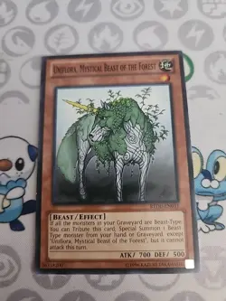 YuGiOh! UNIFLORA, MYSTICAL BEAST OF THE FOREST: REDU-EN031 COMMON Unlimited - Image 1