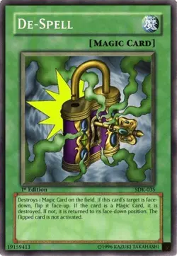 De-Spell SDK-035 Common / Short Print Starter Deck: Kaiba Yu-Gi-Oh Unlimited LP - Image 1