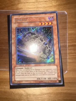Yugioh 1x Goblin Zombie PTDN-EN098 Secret Rare 1st Edition MINT VIDEO - Image 1