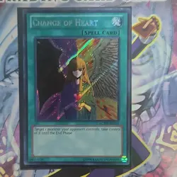 Yu-Gi-Oh! TCG Des Feral Imp Kc01-EN026 Uktra ATK 1600 And Change Of Hearts Lot - Image 3