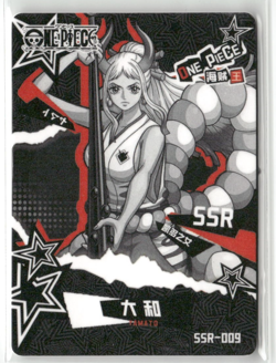 YAMATO SSR SSR-009 Thick One Piece Anime Collectible Card - Image 1