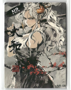YAMATO NR NR-08 Thick WANTED One Piece Collectible Card - Image 1