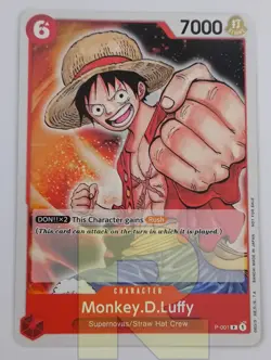Monkey D. Luffy® PROMO P-001® One Piece® English - Image 2