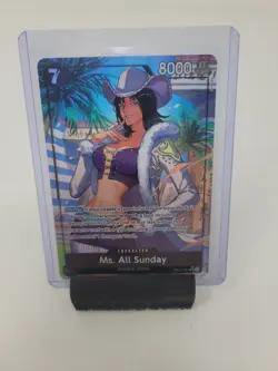 One Piece TCG English OP14-084 Ms. All Sunday Alt Art Parallel - Image 1