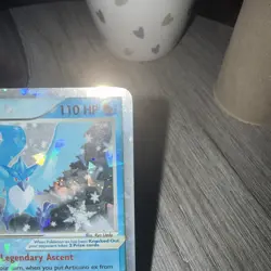 Articuno ex Secret Rare 114/112 FireRed & LeafGreen Pokemon English LP - Image 2