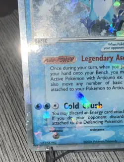 Articuno ex Secret Rare 114/112 FireRed & LeafGreen Pokemon English LP - Image 4