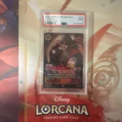 2025 DISNEY LORCANA EN 7-ARCHAZIA'S ISLAND RATIGAN - NEFARIOUS CRIMINAL PSA 9 - Image 1