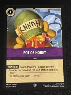 Disney Lorcana Winterspell Pot of Honey 67/204 NM - Image 1