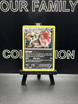 Zoroark 91/162 Promo Cosmos Holo Rare Pokemon XY Breakthrough 2015 LP - Image 1