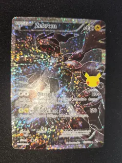 Carta Pokemon PROMO ZEKROM #114/114 STAMPED 25th CELEBRATION Holo ITA MINT PSA V - Image 3