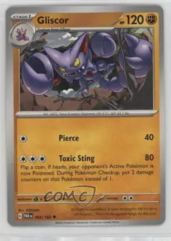 Gliscor Pokemon Scarlet & Violet Paradox Rift (PAREN) #092 - Image 1