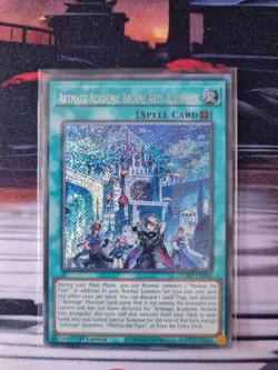 Yugioh Artmage Academic Arcane Arts Acropolis DUAD EN054 Secret Rare Nm - Image 1