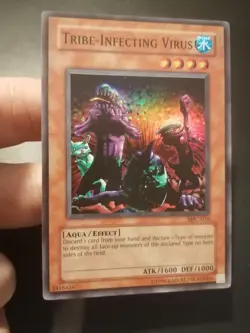 Yugioh Tribe-Infecting Virus MFC-076 Super Rare Eng Exc - Image 1