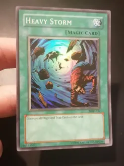 Yugioh Heavy Storm MRD-142 Super Rare American NM - Image 1