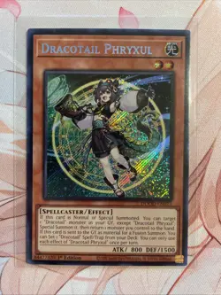 Yugioh Dracotail Phryxul DOOD-EN023 1st Edition Secret Rare NM - Image 1