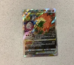 Pokemon TCG Charizard v SWSH262 Black Star Promo Card Sword and Shield - Image 1