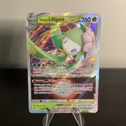 Pokemon TCG Hisuian Lilligant VSTAR 018/189 Astral Radiance Ultra Rare Card - Image 1