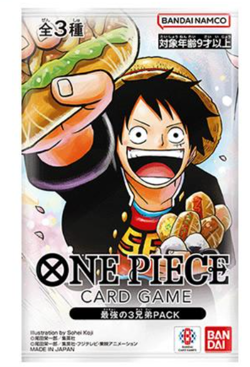 Strongest Three Brothers Promo Pack P-073 P-074 P-075 ONE PIECE Card Japanese - Image 1
