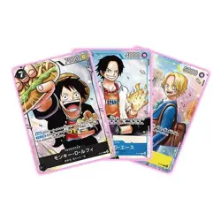 Strongest Three Brothers Promo Pack P-073 P-074 P-075 ONE PIECE Card Japanese - Image 2