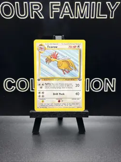 💥 Fearow 36/64 Jungle 1st Edition Regular Pokemon 1999 Vintage Card MP - Image 1