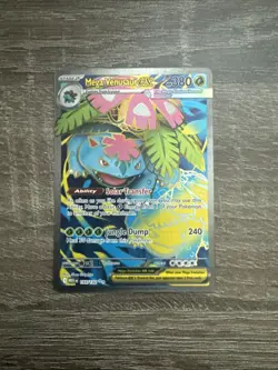 Mega Venusaur EX 155/132 Mega Evolution ENGLISH Pokemon TCG Card - Image 1