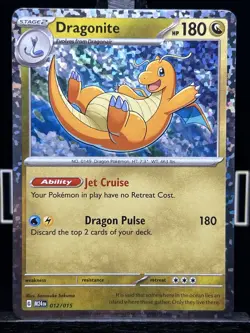 Pokemon TCG Dragonite McDonald's Happy Meal Promo Card NM 012/015 - Image 3