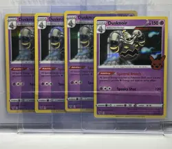 4x Dusknoir 071/185 Halloween 2023 Trick or Trade Holo Rare Pokemon Card - Image 1