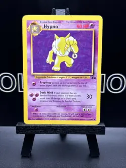 Hypno 23/62 - Fossil Rare Vintage WOTC Pokemon TCG Card Regular MP - Image 2