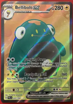 Bellibolt EX 237/193 Paldea Evolved Full Art Ultra Rare NM Pokemon Card - Image 1