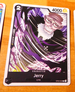 ONE PIECE PILLARS OF STRENGTH ENGLISH CARD GAME CARTE Jerry OP03-084 EN TCG NEUF - Image 1