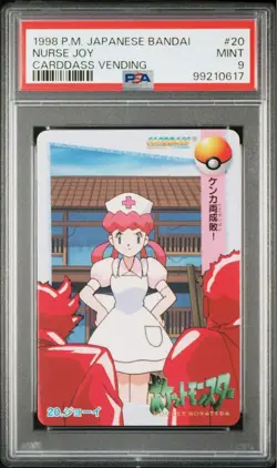 PSA9 Pokemon Carddass Anime Collection Part 1 No. 20 Joey 1998 Bandai MINT Card - Image 2