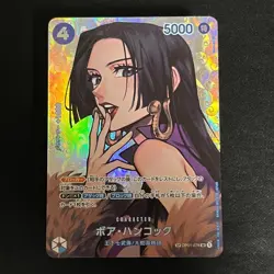 Boa Hancock One Piece Card Game OP01-078 SR SP The Kingdom of Intrigue Japanese - Image 1