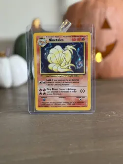 1999 Pokemon TCG Ninetales Holo Rare Card Base Set 12/102 - Image 1