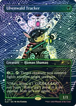 MTG - Ulvenwald Tracker - Borderless Foil - Secret Lair - Magic the Gathering - Image 1