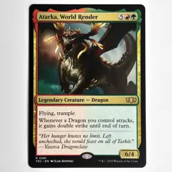 ATARKA, WORLD RENDER MTG TDC - CARTE MAGIC THE GATHERING EN NEUF - Image 1