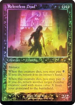 MTG - Relentless Dead - Retro Foil - Secret Lair Bonus - Magic the Gathering - Image 1