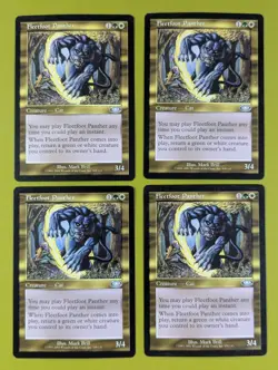 Fleetfoot Panther x4 Planeshift 4x Playset Magic the Gathering MTG - Image 1