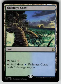 Yavimaya Coast Normal R Commander: Bloomburrow 355 NM - Image 1