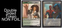 MTG - Copy / Human Citizen Double Sized Token - Marvel's Spider-Man (SPM) -E509 - Image 1