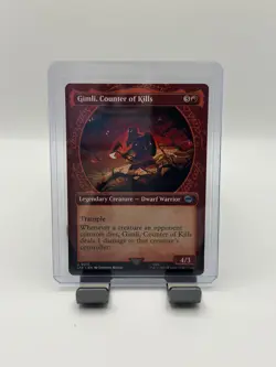MTG, Gimli, Counter of Kills $3 ORDER MIN (Showcase) 312 NM UB: LTR Regular - Image 1