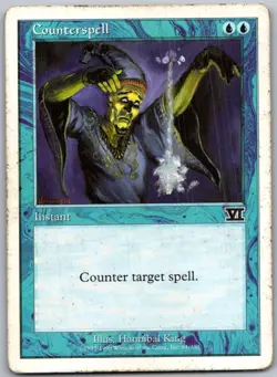 Counterspell 61 Common Classic Sixth Edition Magic: The Gathering Lightly Played - Image 1