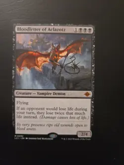 Magic The Gathering Bloodletter Of Aclazotz Lost Caverns Of Ixalan Mythic #92 - Image 1