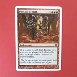 Wizards of the Coast Furnace of Rath Enchantment Red Regular English MTG - Image 1
