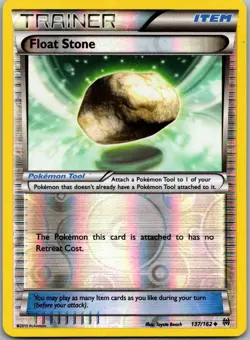 Float Stone 137/162 Uncommon BREAKthrough Pokemon Reverse Holo Lightly Played - Image 1