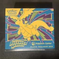 Ascended Heroes Pokemon Center ETB Elite Trainer Box FACTORY SEALED - Image 1