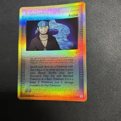 Pokemon TCG Archie Uncommon Reverse Holo Team Magma vs Team Aqua 71/95 LP+/NM - Image 3