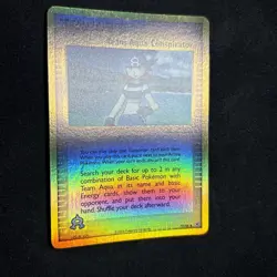 Pokemon Team Aqua Conspirator 77/95 Reverse Holo LP+/NM - Image 2