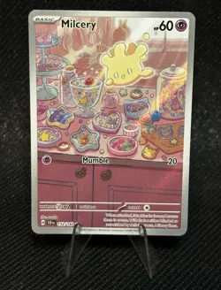 The Pokemon Company Milcery 152/142 SV07 Stellar Crown Holo ENG - Image 1