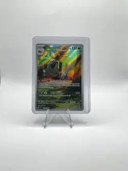 Pokemon TCG Mabosstiff Scarlet & Violet Holo Illustration Rare - Image 1